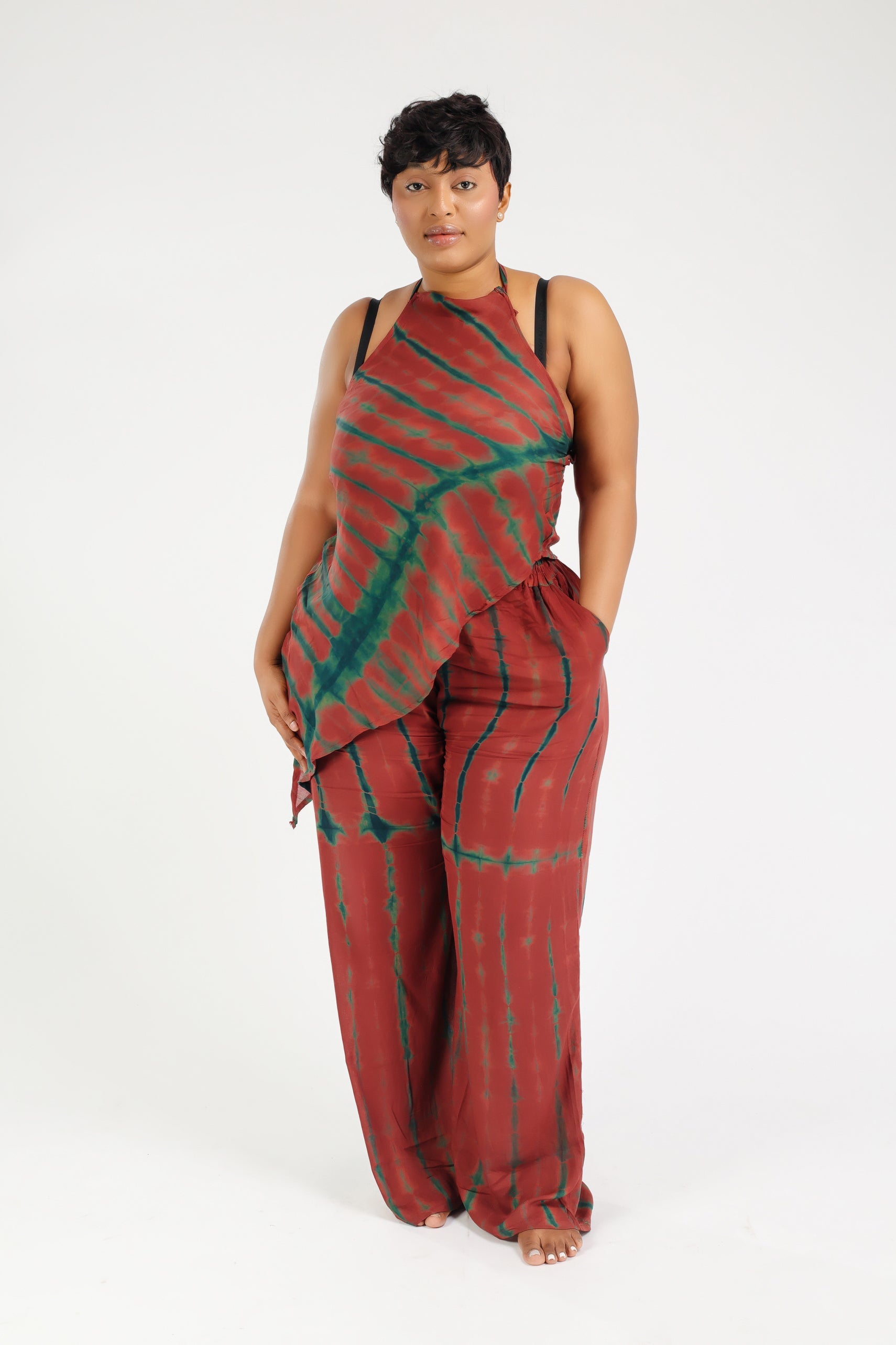 NAIMA ENSEMBLE 2 PIECES MARRON