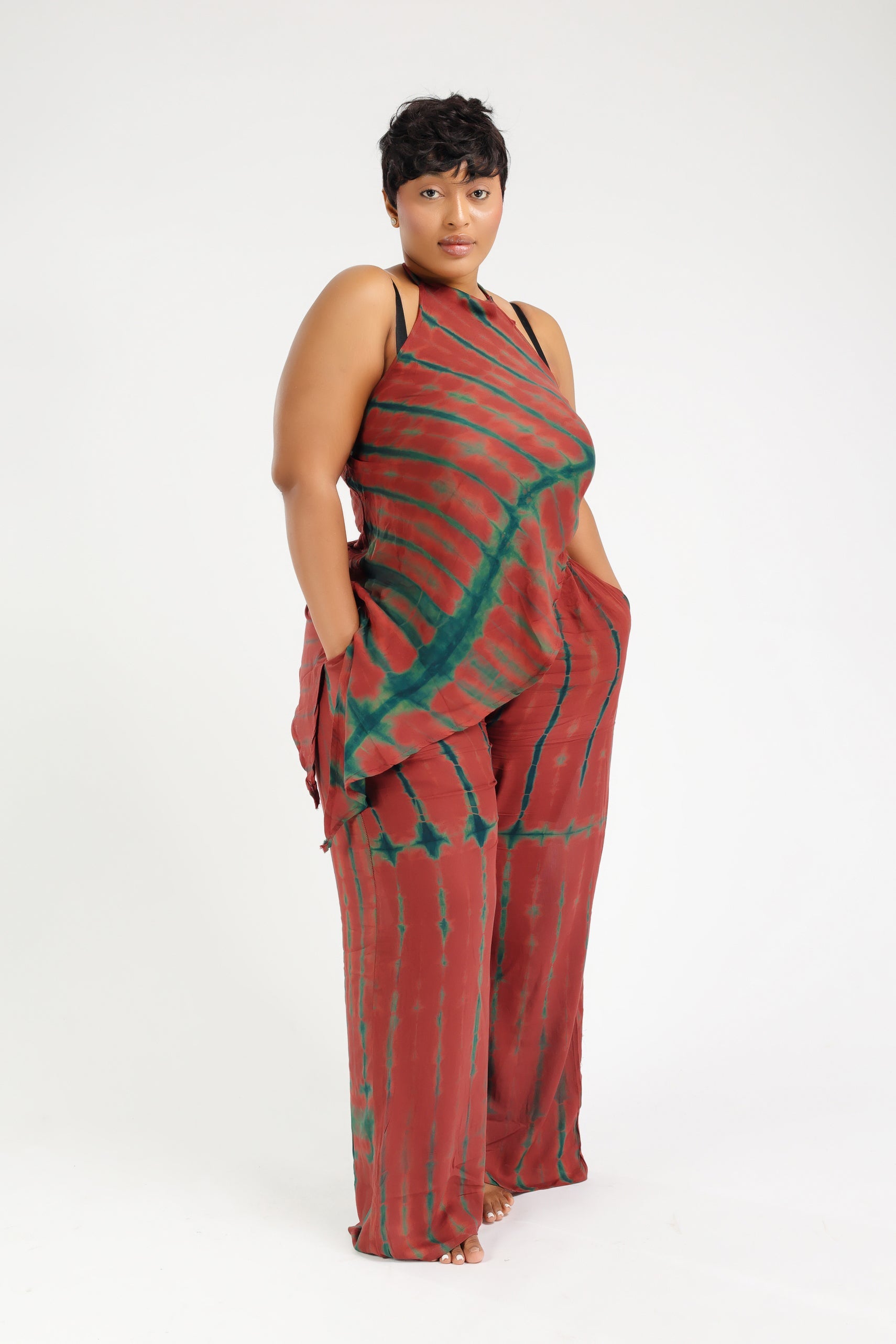 NAIMA ENSEMBLE 2 PIECES MARRON