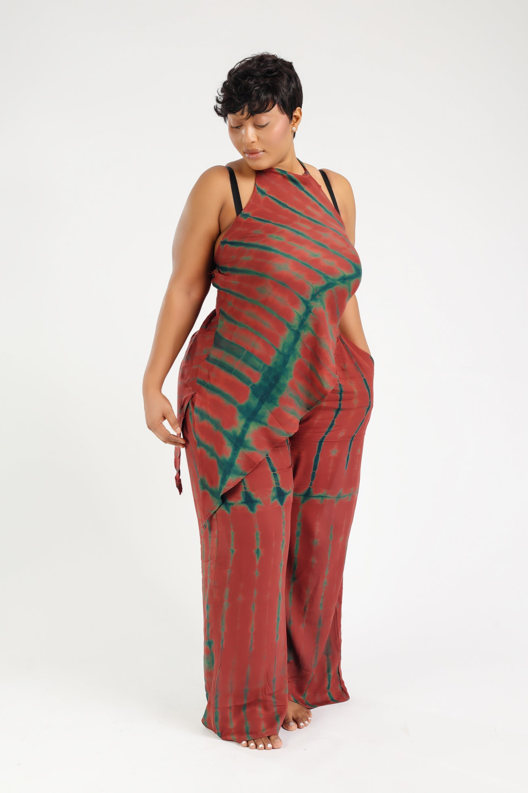 NAIMA ENSEMBLE 2 PIECES MARRON