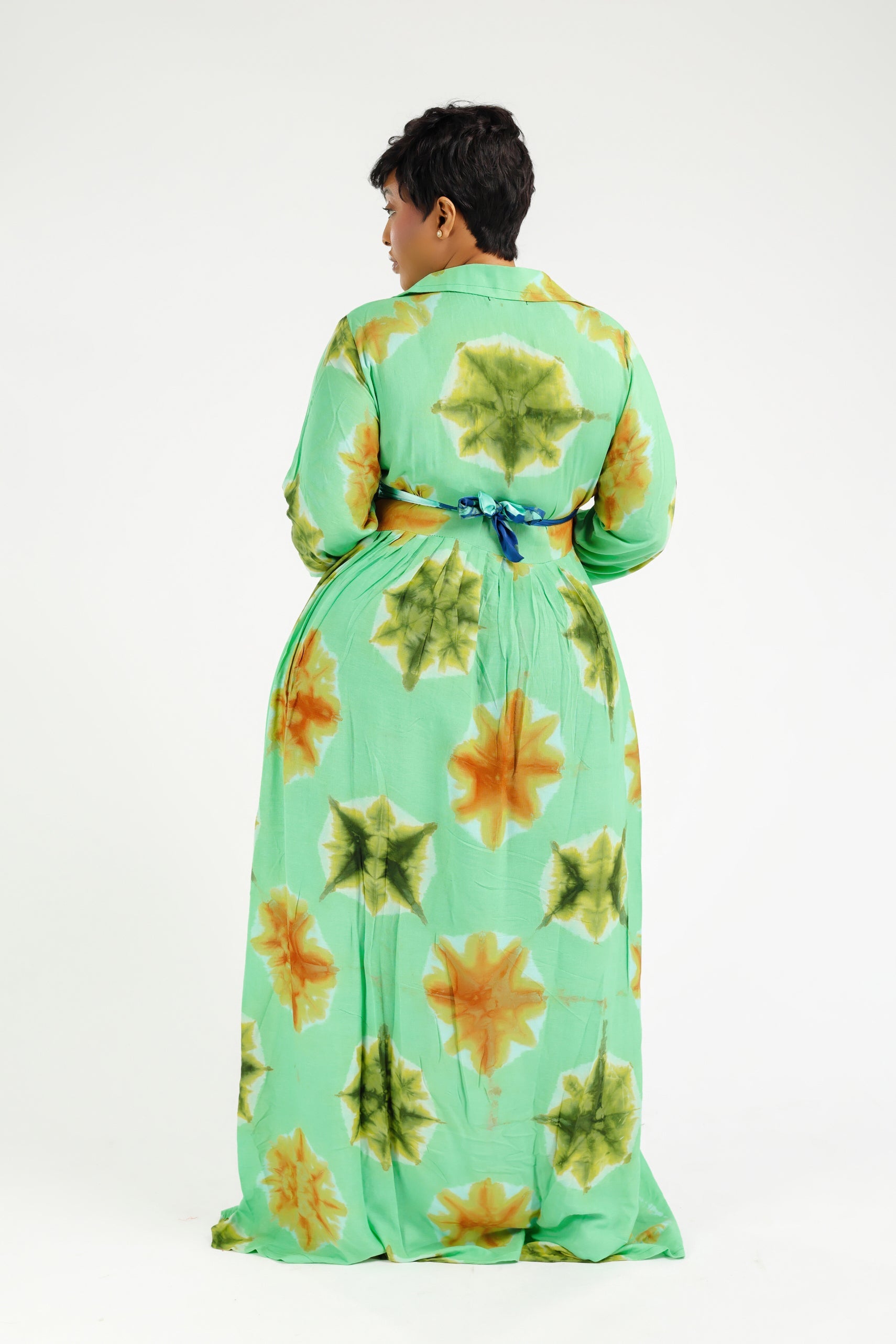 AYDA MAXI DRESS VERT