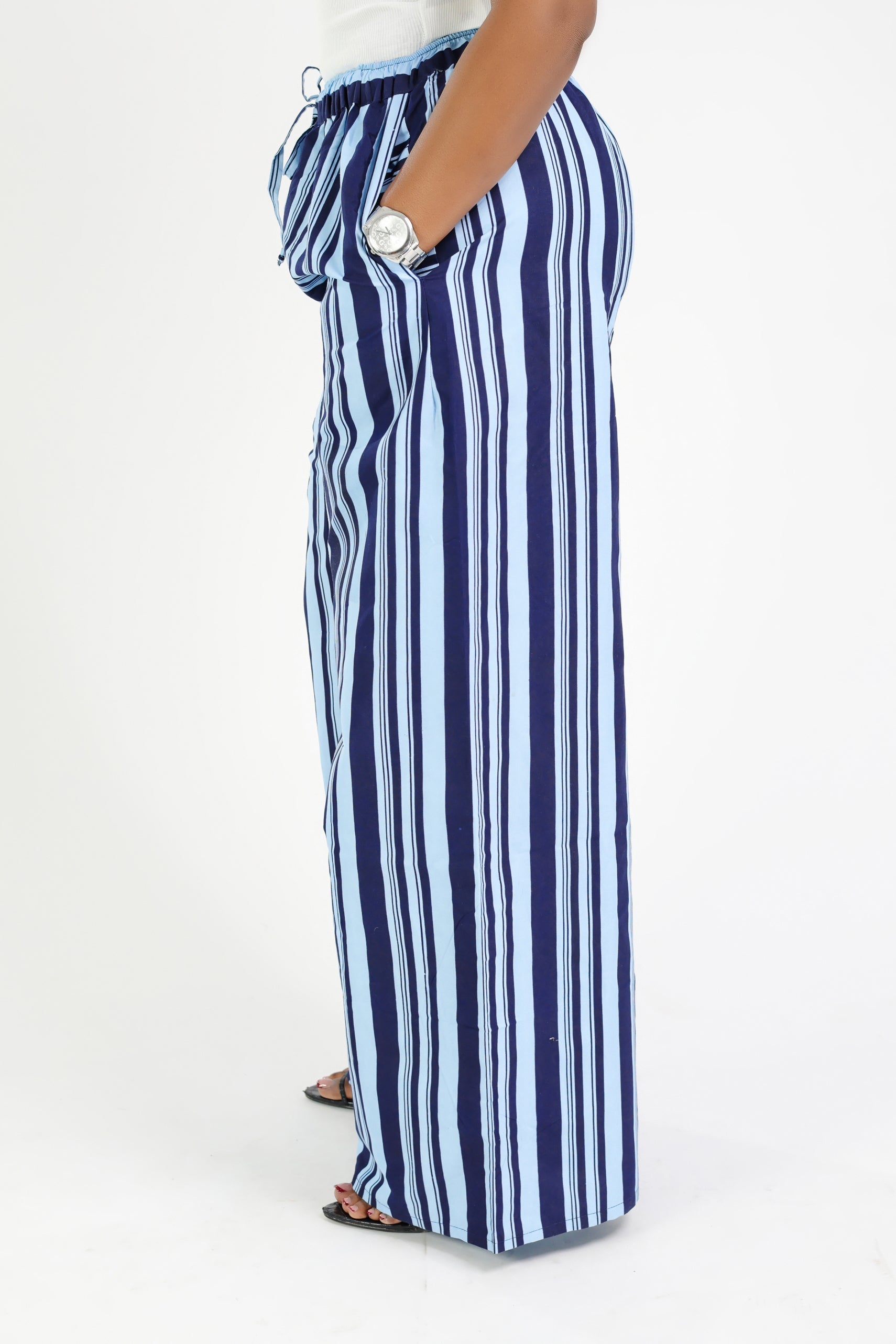 PANTALON BAGGY ANKARA BLUE